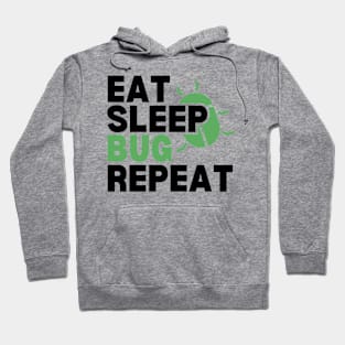 Eat Sleep Code Repeat Funny Developer Hoodie